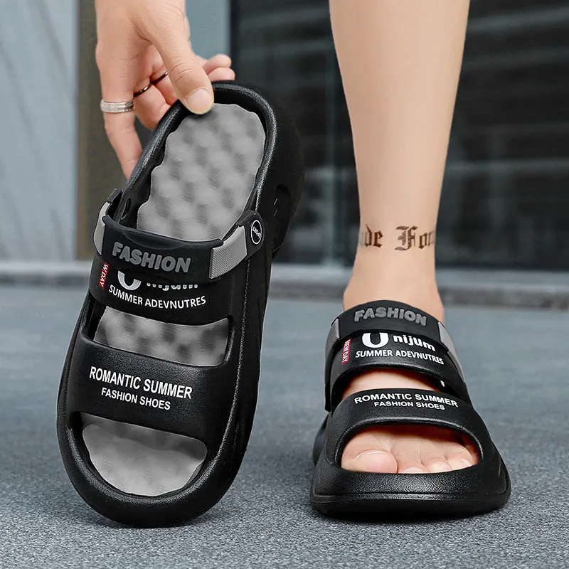 NANJIREN EVA Slip Resistant Abrasion Resistant Cushioning Slide Slippers Unisex-17
