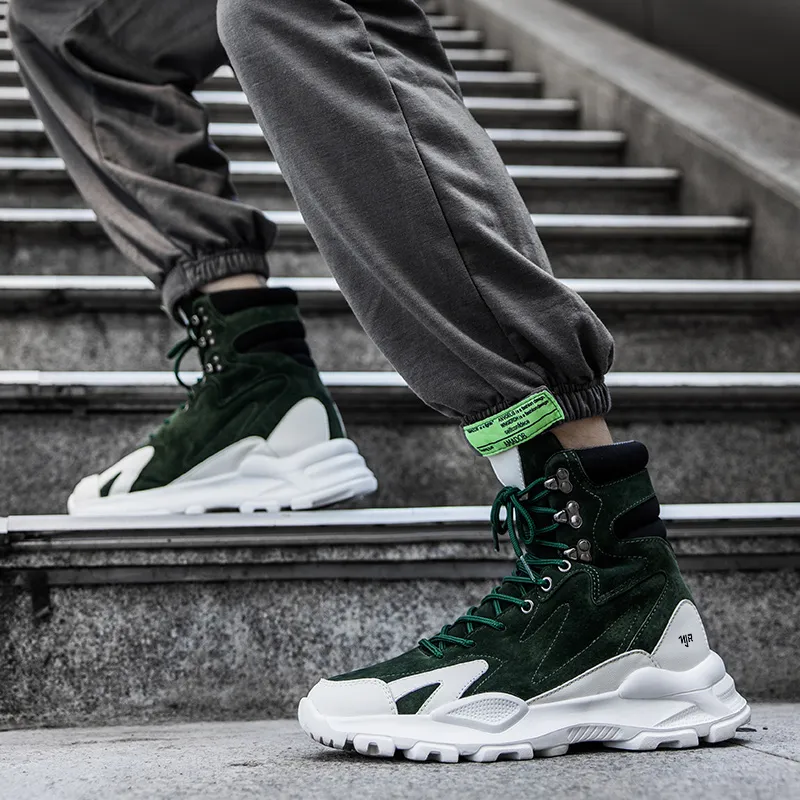 NANJIREN Casual Shoes Men High Top-9