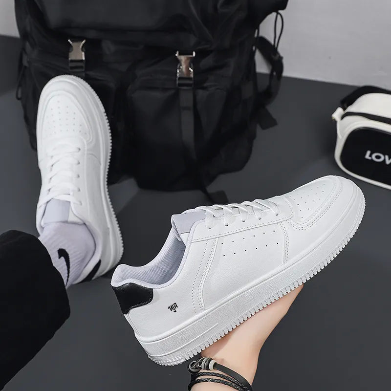 NANJIREN Coverage Slip Resistant, Abrasion Resistant, Lightweight Low Top Skateboard Shoes Men's-6