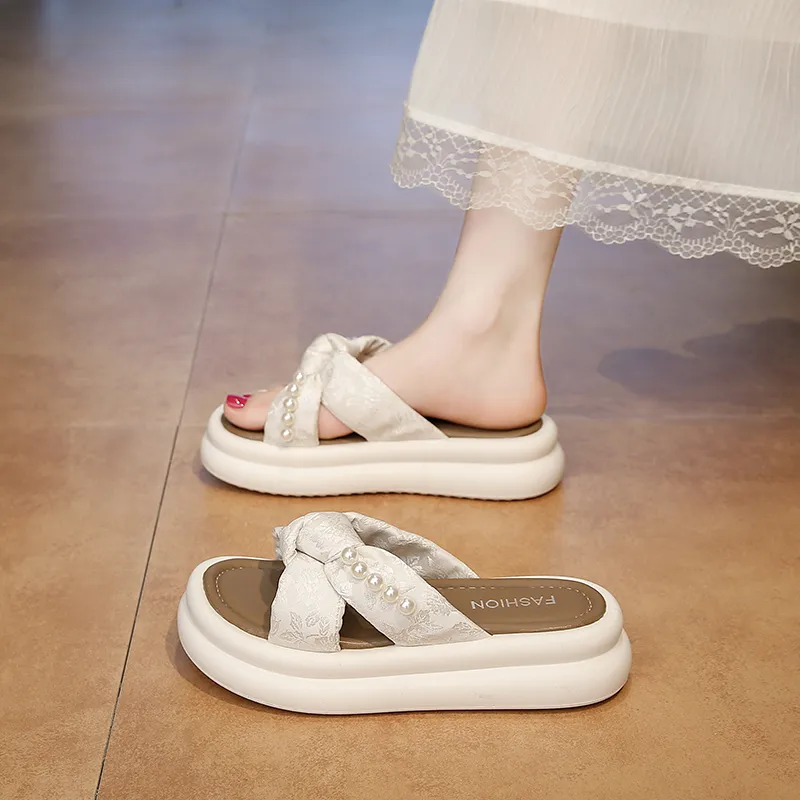 NANJIREN EVA Slip Resistant Abrasion Resistant Slide Slippers Women's-1