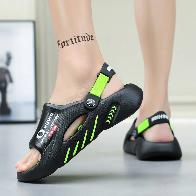 NANJIREN EVA Slip Resistant Abrasion Resistant Cushioning Slide Slippers Unisex-7
