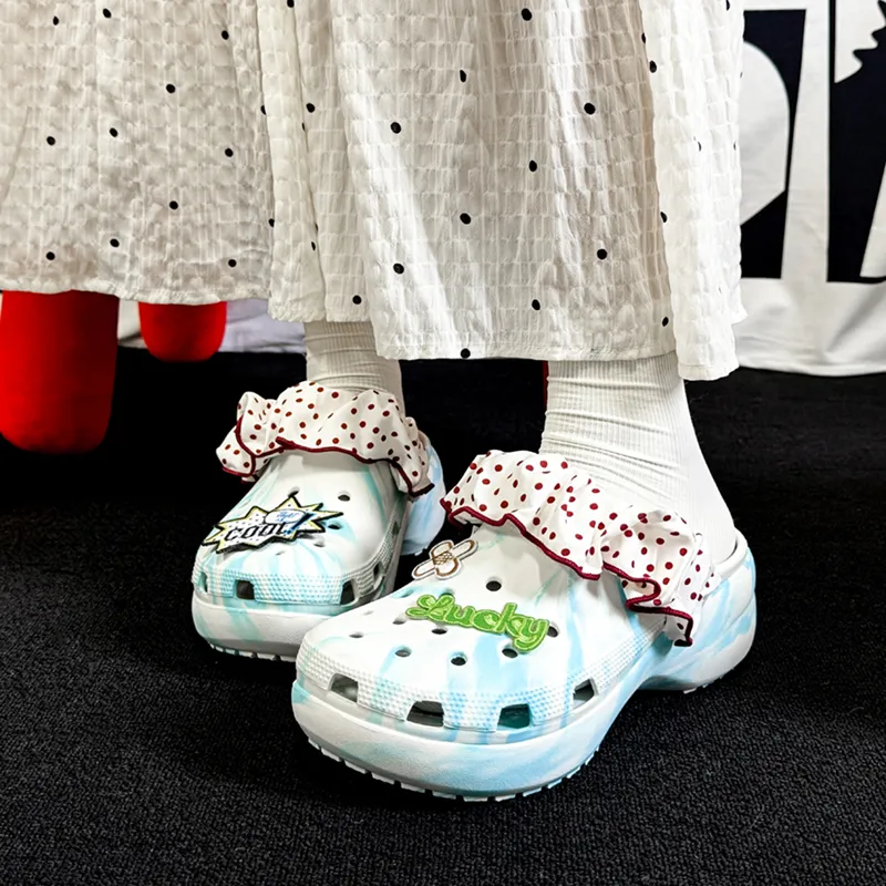 NANJIREN Clogs Women's Ocean Blue-5