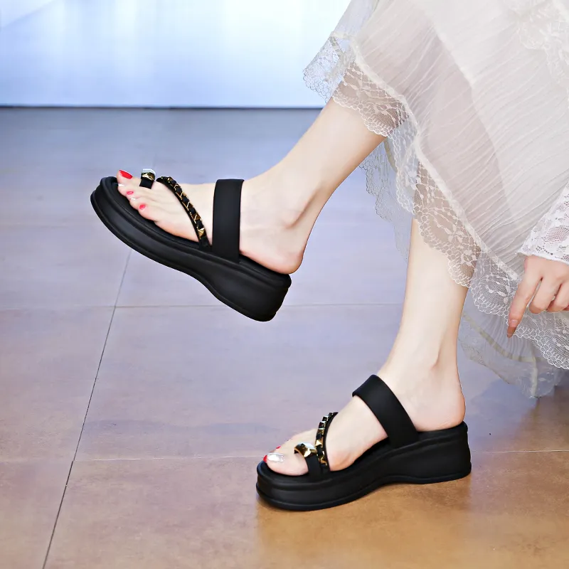 NANJIREN Abrasion Resistant Slip Resistant Slide Slippers Women's-7