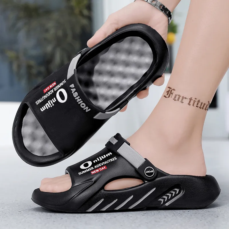NANJIREN EVA Slip Resistant Abrasion Resistant Cushioning Slide Slippers Unisex-17