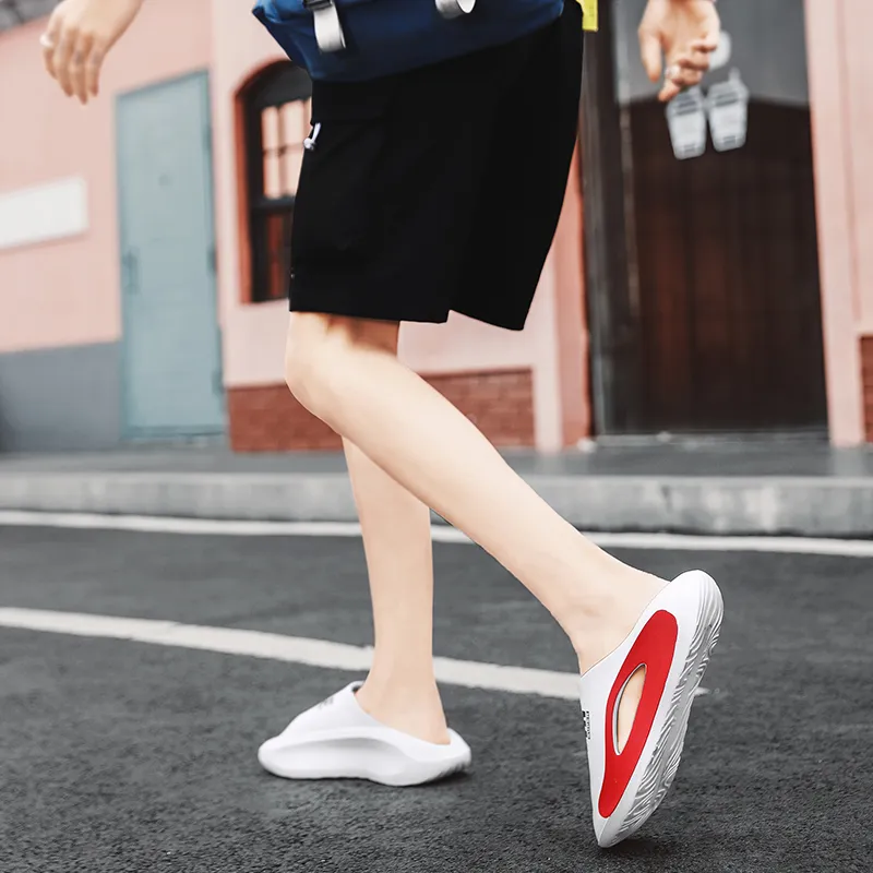 NANJIREN EVA Graffiti Slip Resistant Abrasion Resistant Cushioning Slide Slippers Unisex-7
