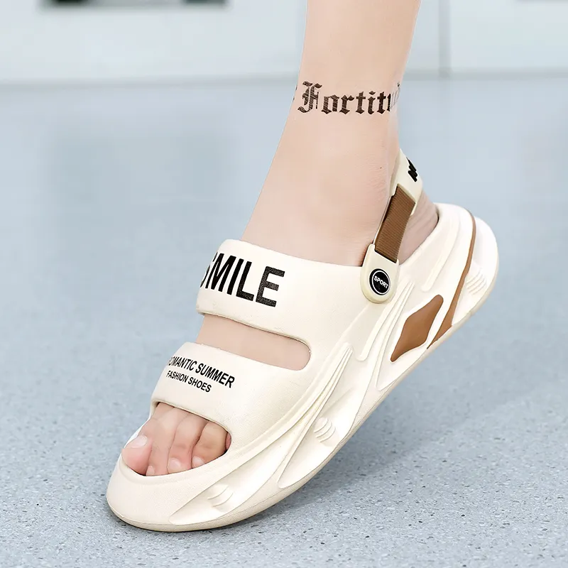NANJIREN EVA Slip Resistant Abrasion Resistant Cushioning Slide Slippers Unisex-24