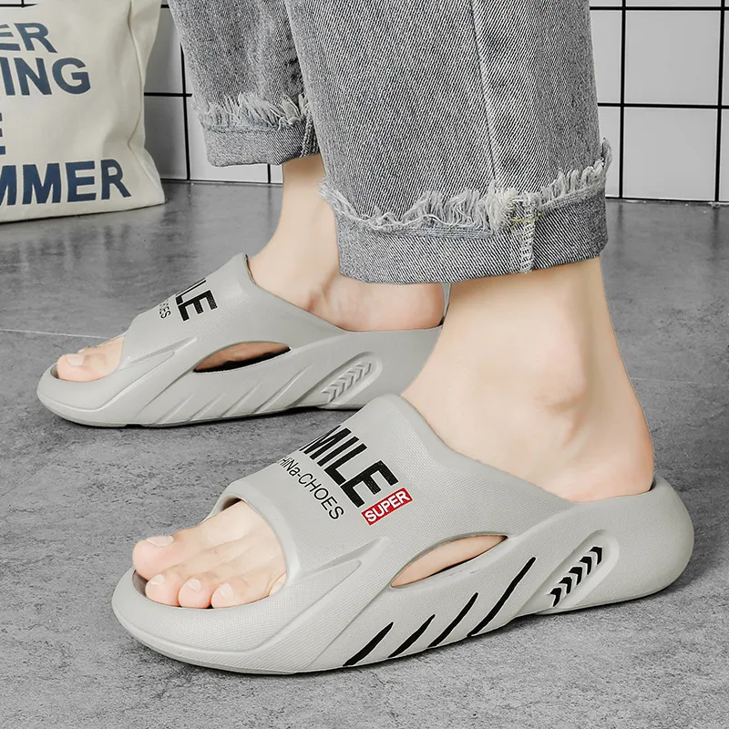 NANJIREN EVA Totem Slip Resistant Abrasion Resistant Cushioning Slide Slippers Men's-17