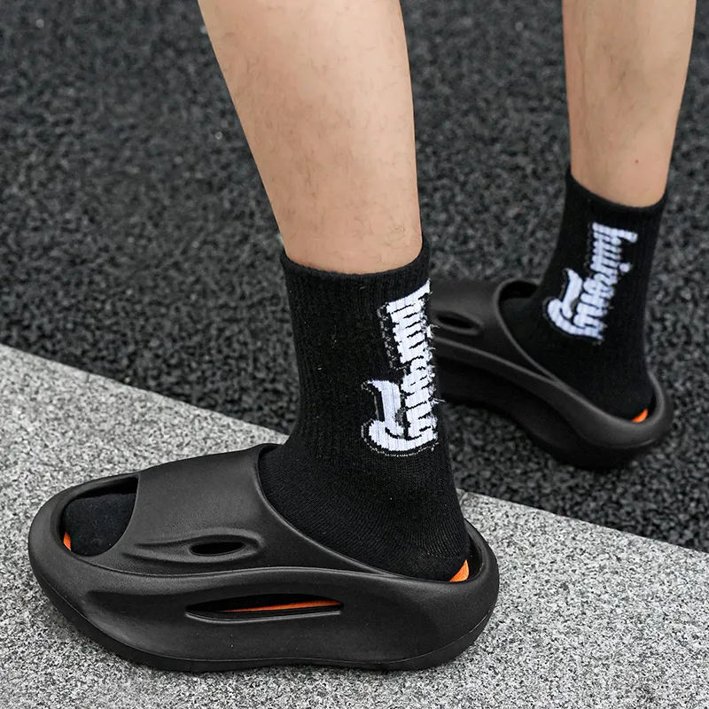 NANJIREN Slip Resistant Abrasion Resistant Slide Slippers Men's-9