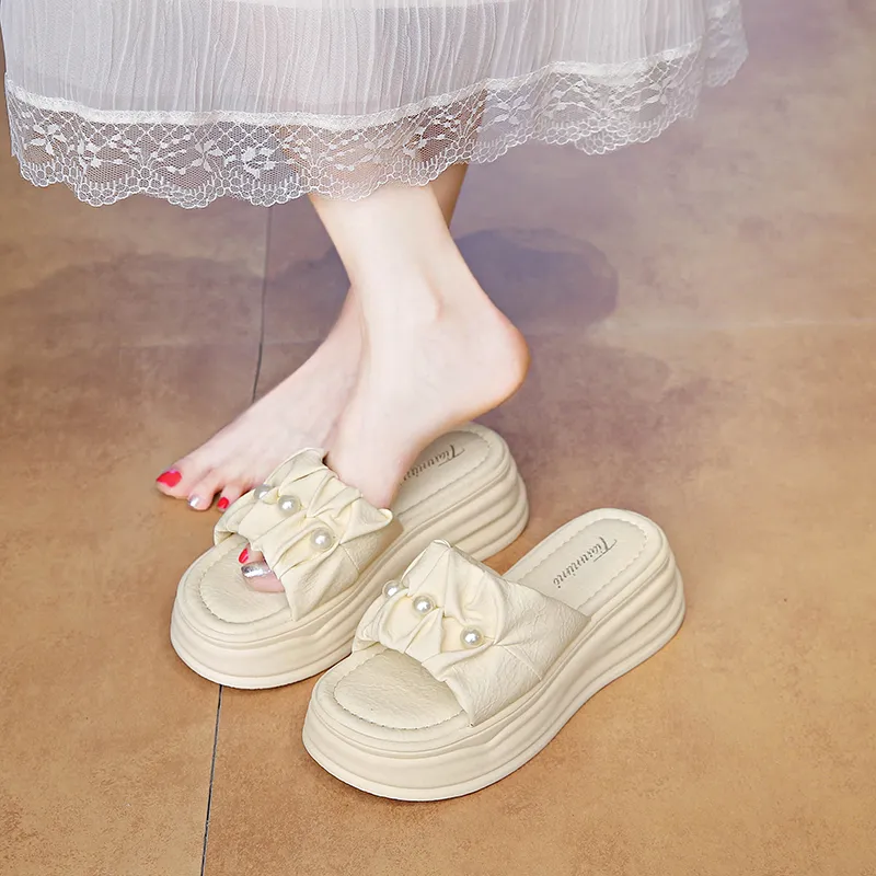 NANJIREN Slip Resistant Abrasion Resistant Slide Slippers Women's-2