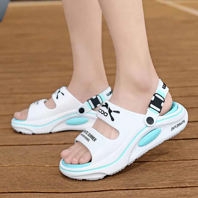 NANJIREN EVA Graffiti Slip Resistant Abrasion Resistant Cushioning Slide Slippers Unisex-4