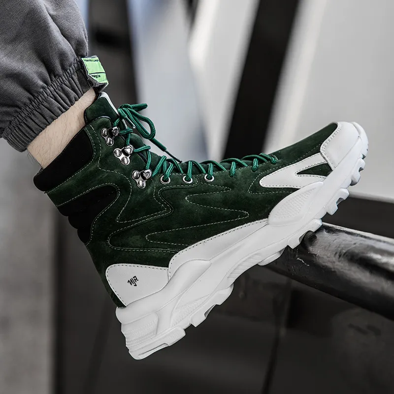 NANJIREN Casual Shoes Men High Top-11