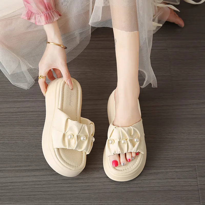 NANJIREN Slip Resistant Abrasion Resistant Slide Slippers Women's-4