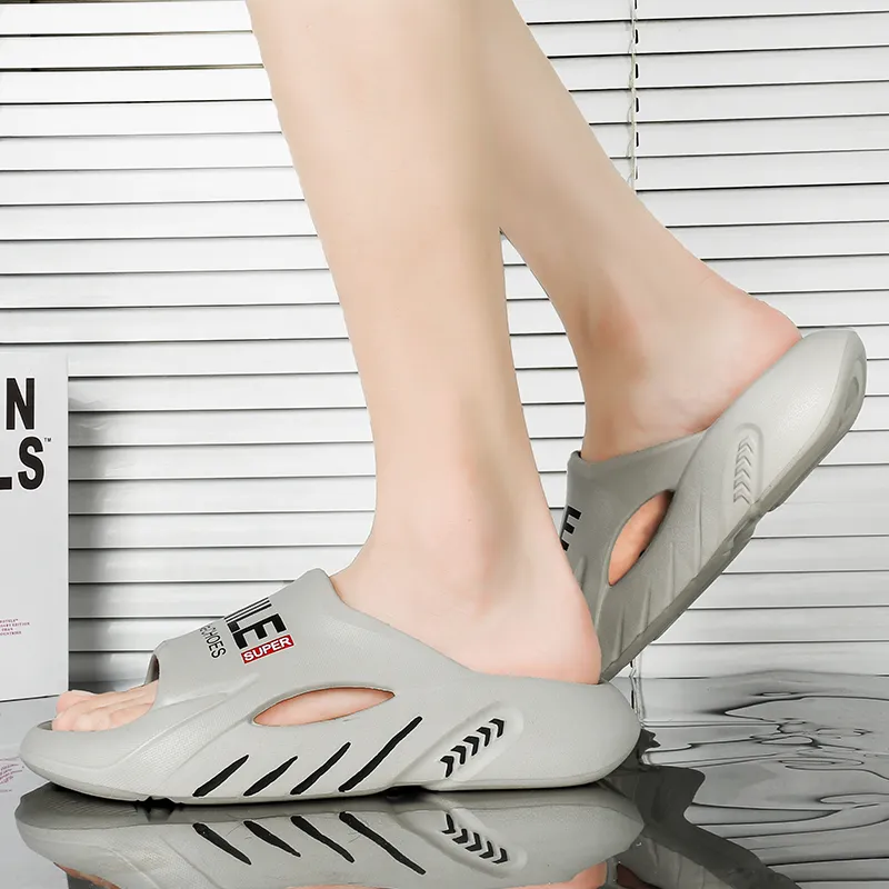 NANJIREN EVA Totem Slip Resistant Abrasion Resistant Cushioning Slide Slippers Men's-18