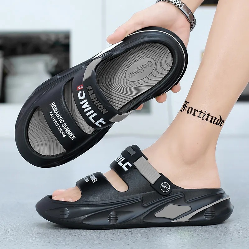 NANJIREN EVA Slip Resistant Abrasion Resistant Cushioning Slide Slippers Unisex-16