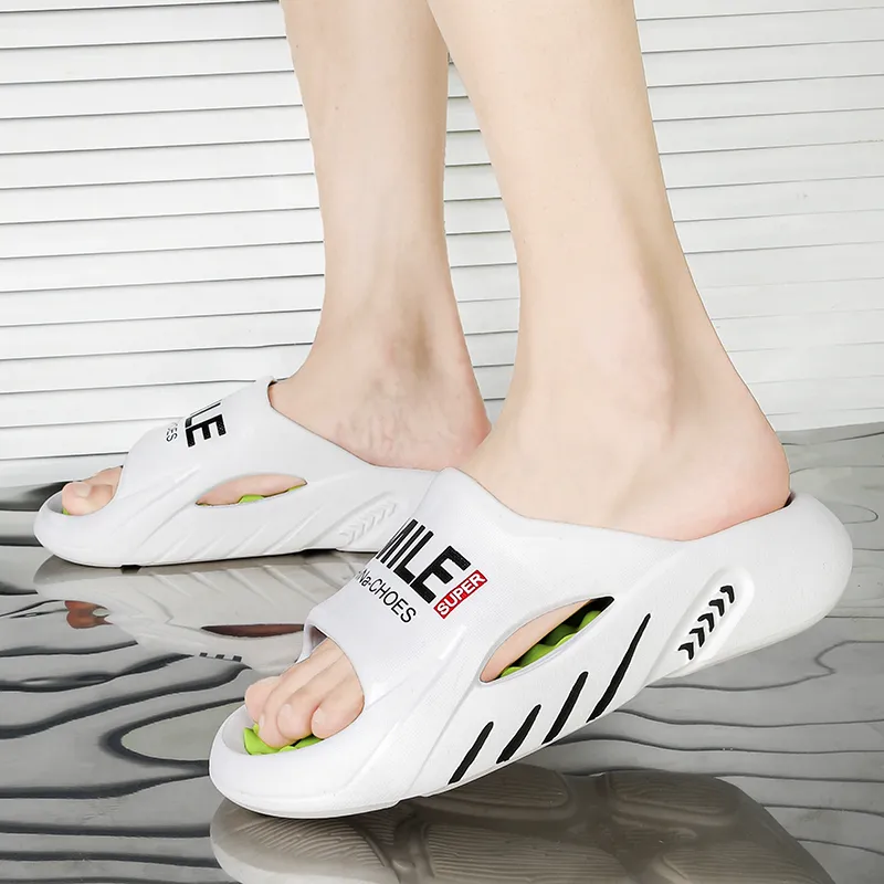 NANJIREN EVA Totem Slip Resistant Abrasion Resistant Cushioning Slide Slippers Men's-3