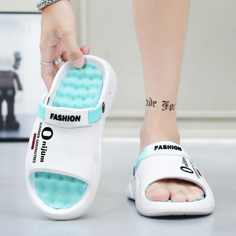 NANJIREN EVA Slip Resistant Abrasion Resistant Cushioning Slide Slippers Unisex-1