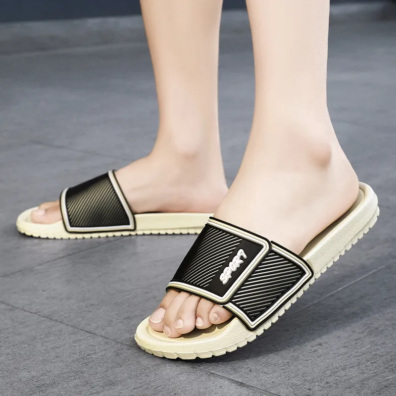 NANJIREN EVA Slip Resistant Abrasion Resistant Cushioning Slide Slippers Men's-3