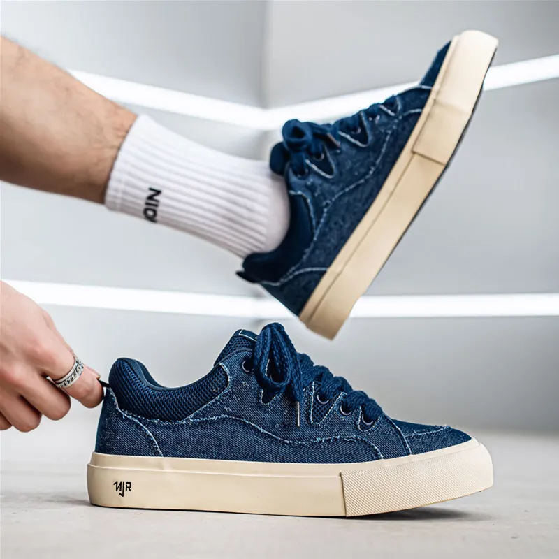 NANJIREN Coverage Slip Resistant, Abrasion Resistant, Lightweight Low Top Skateboard Shoes Men's-9