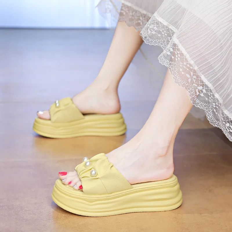 NANJIREN Slip Resistant Abrasion Resistant Slide Slippers Women's-7
