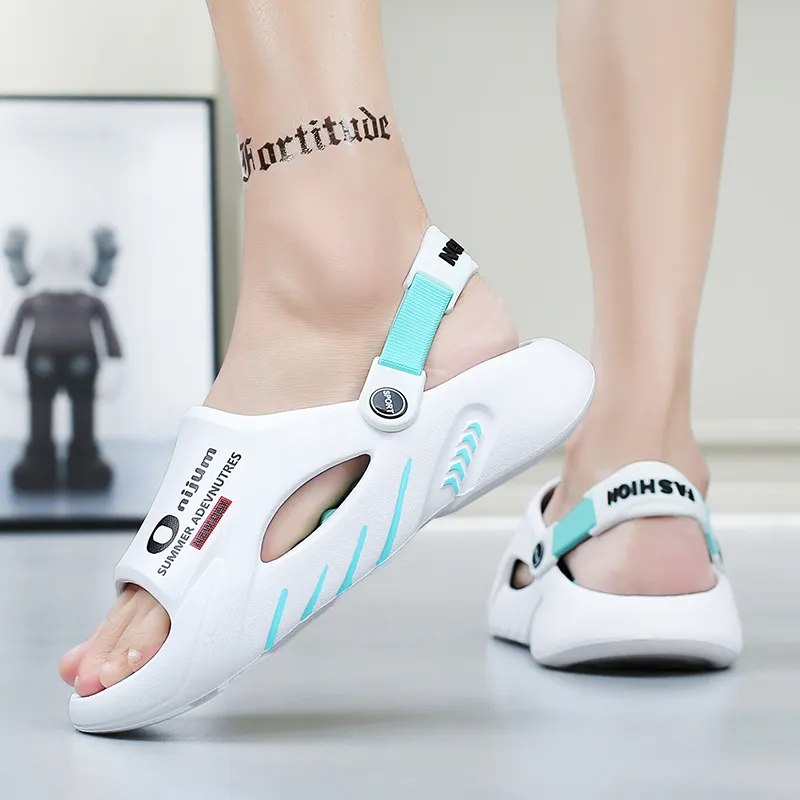 NANJIREN EVA Slip Resistant Abrasion Resistant Cushioning Slide Slippers Unisex-3