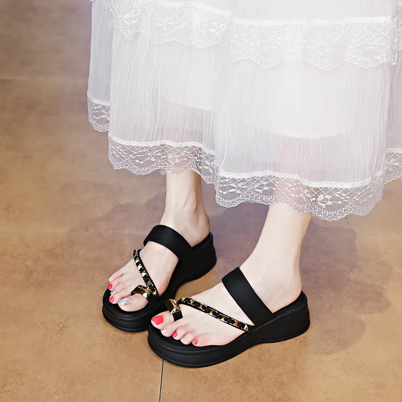 NANJIREN Abrasion Resistant Slip Resistant Slide Slippers Women's-8