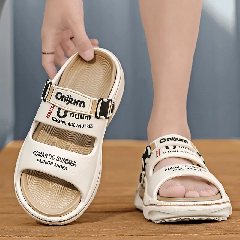 NANJIREN EVA Slip Resistant Abrasion Resistant Cushioning Slide Slippers Unisex-15