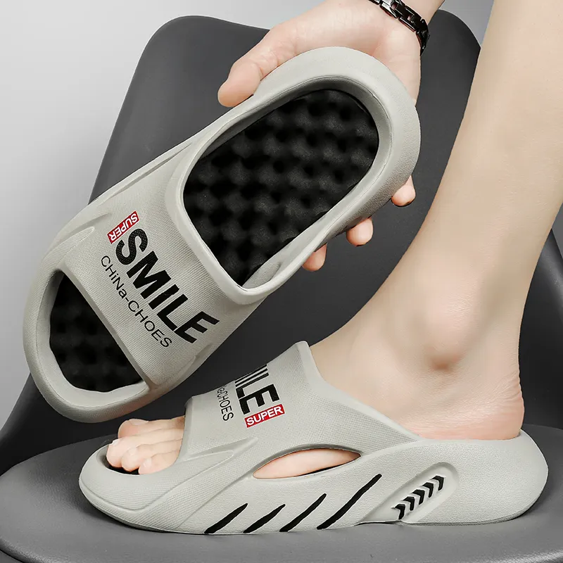 NANJIREN EVA Totem Slip Resistant Abrasion Resistant Cushioning Slide Slippers Men's-16