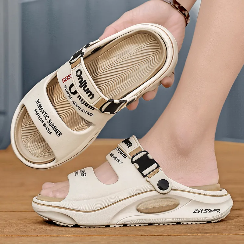 NANJIREN EVA Slip Resistant Abrasion Resistant Cushioning Slide Slippers Unisex-14