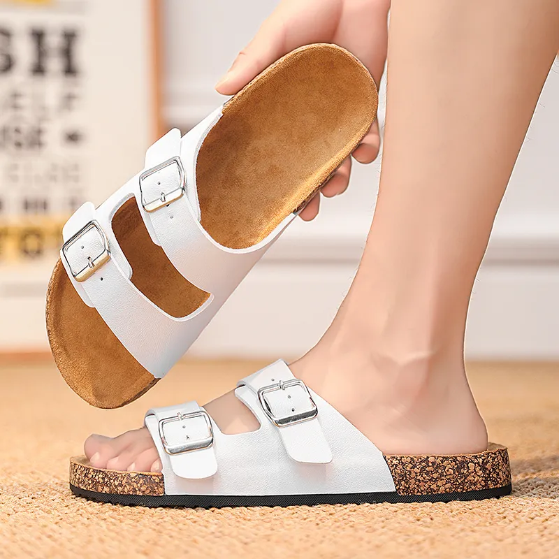 NANJIREN Slip Resistant Abrasion Resistant Cushioning Slide Slippers Unisex-16
