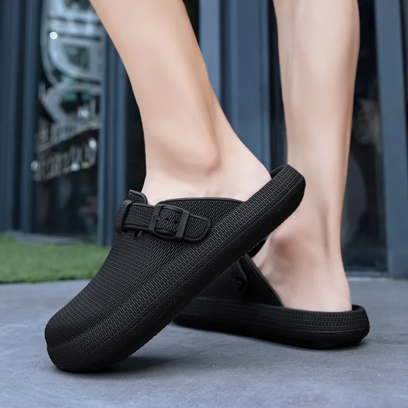 NANJIREN EVA Quiet Odor Resistant Abrasion Resistant Slip Resistant Quick Dry Massage Closed Toe Slippers Unisex-17