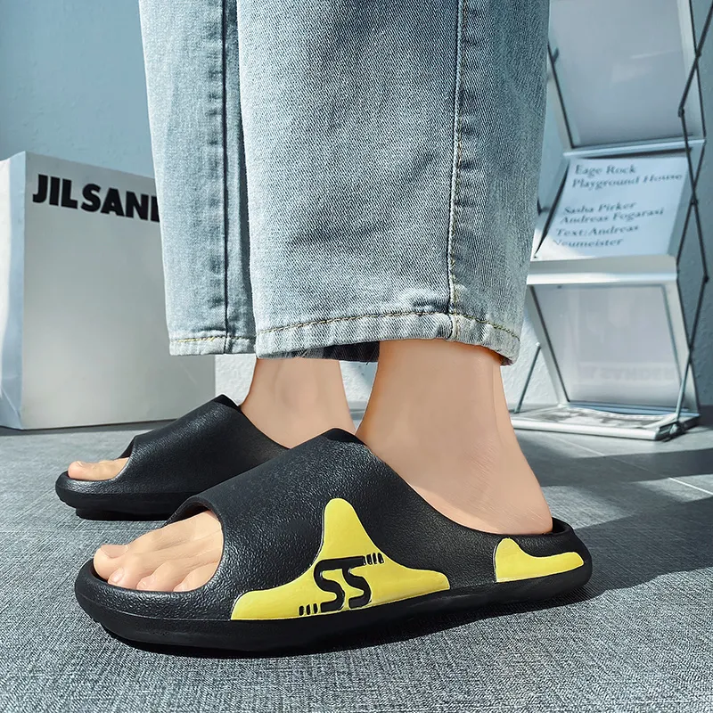 NANJIREN EVA Slip Resistant Abrasion Resistant Cushioning Slide Slippers Men's-2