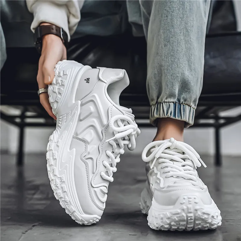 NANJIREN Low Top Chunky Sneakers Men's-2