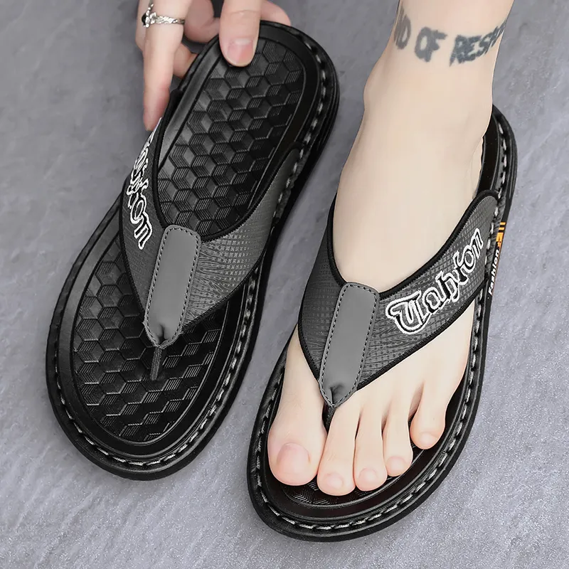 NANJIREN EVA Stitching Abrasion Resistant Slip Resistant Flip Flops Men's-8