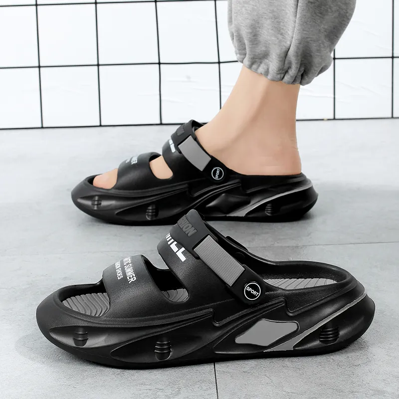 NANJIREN EVA Slip Resistant Abrasion Resistant Cushioning Slide Slippers Unisex-19