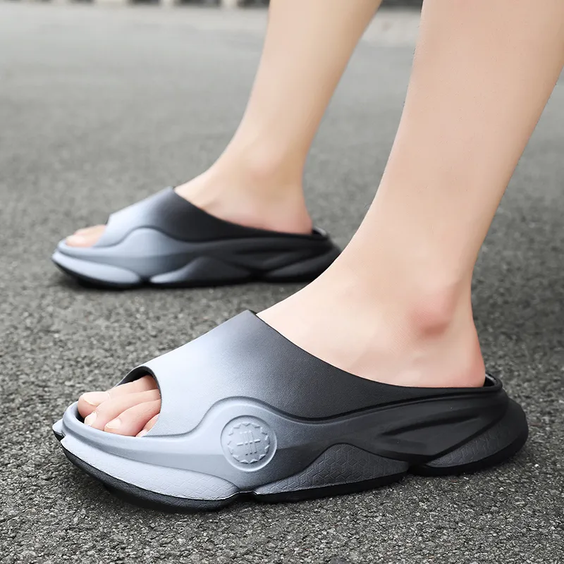 NANJIREN EVA Slip Resistant Abrasion Resistant Cushioning Slide Slippers Men's-9