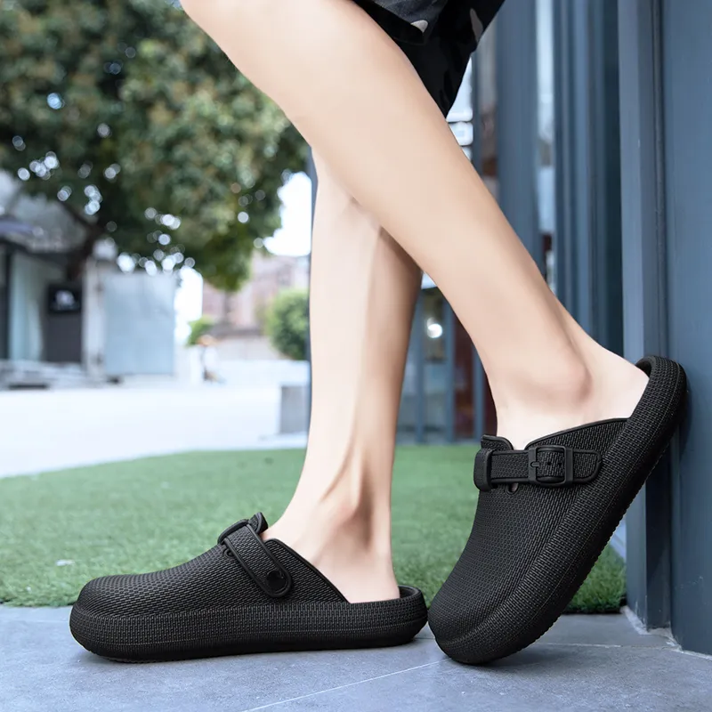 NANJIREN EVA Quiet Odor Resistant Abrasion Resistant Slip Resistant Quick Dry Massage Closed Toe Slippers Unisex-15