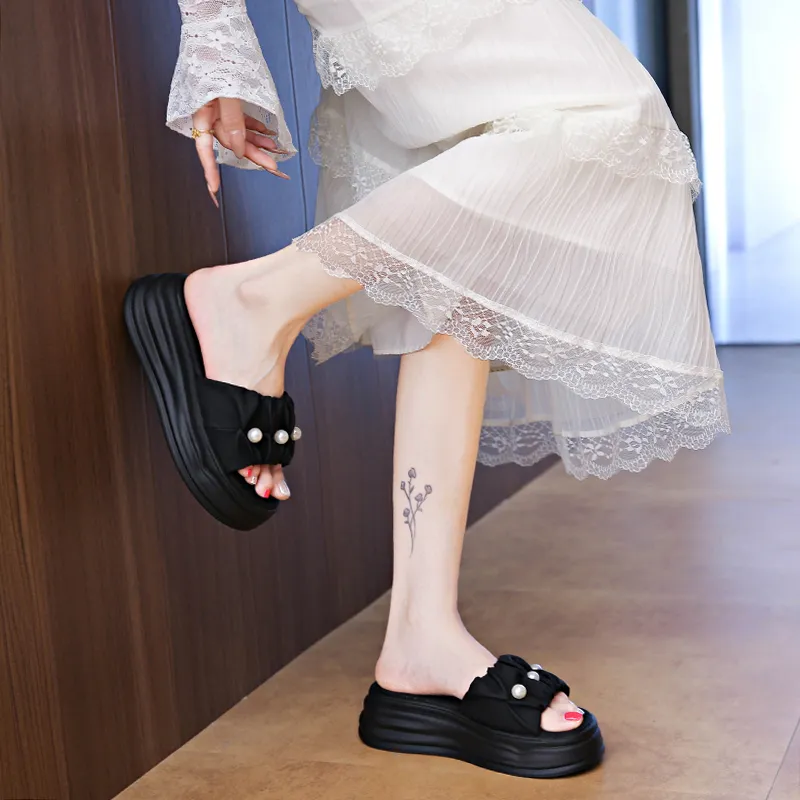 NANJIREN Slip Resistant Abrasion Resistant Slide Slippers Women's-13