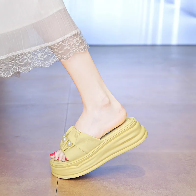 NANJIREN Slip Resistant Abrasion Resistant Slide Slippers Women's-8