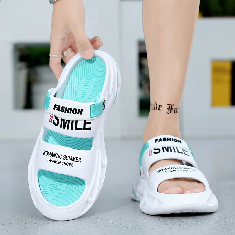 NANJIREN EVA Slip Resistant Abrasion Resistant Cushioning Slide Slippers Unisex-2
