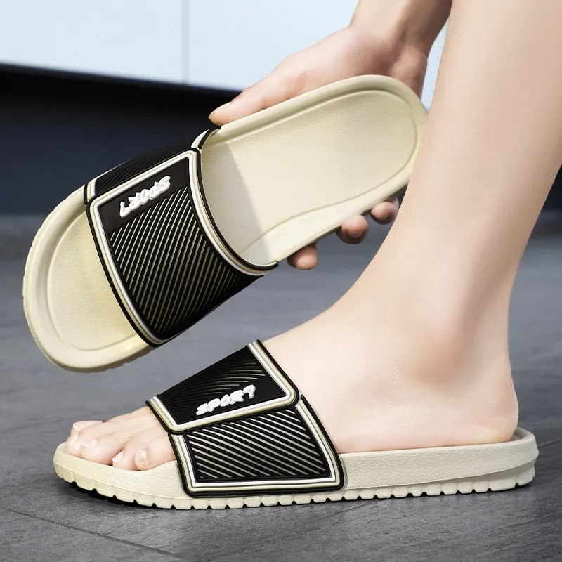 NANJIREN EVA Slip Resistant Abrasion Resistant Cushioning Slide Slippers Men's-4