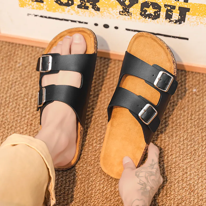 NANJIREN Slip Resistant Abrasion Resistant Cushioning Slide Slippers Unisex-11