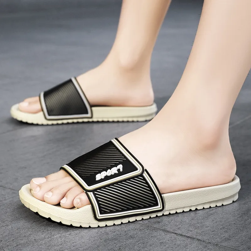 NANJIREN EVA Slip Resistant Abrasion Resistant Cushioning Slide Slippers Men's-5