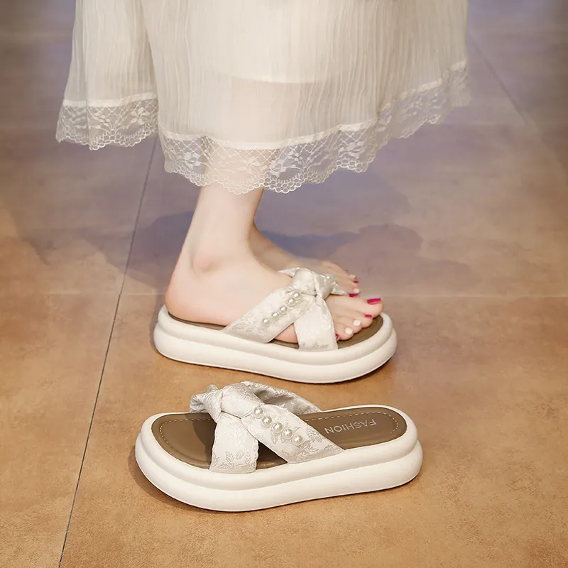 NANJIREN EVA Slip Resistant Abrasion Resistant Slide Slippers Women's-2