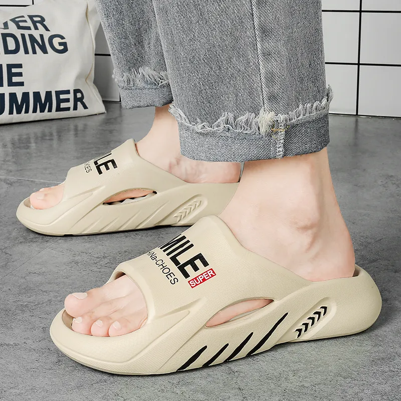 NANJIREN EVA Totem Slip Resistant Abrasion Resistant Cushioning Slide Slippers Men's-11