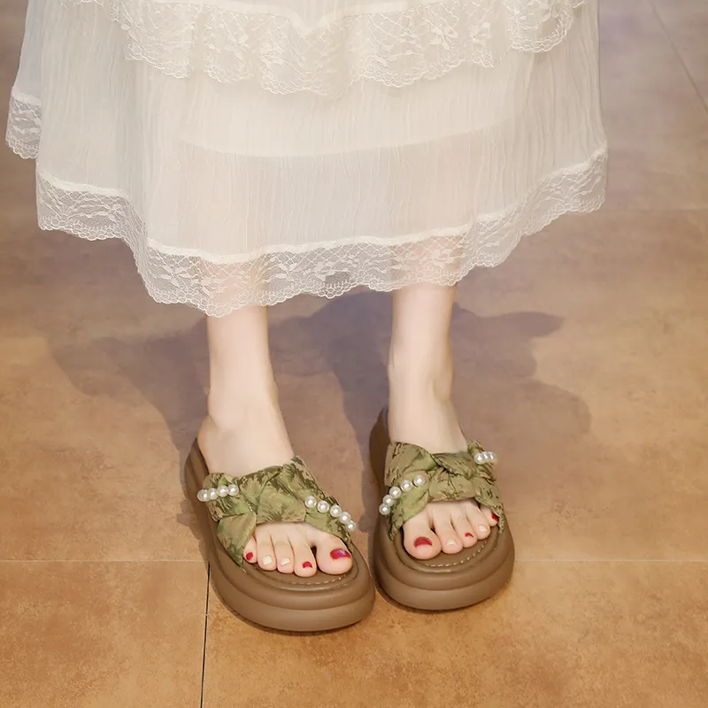 NANJIREN EVA Slip Resistant Abrasion Resistant Slide Slippers Women's-7