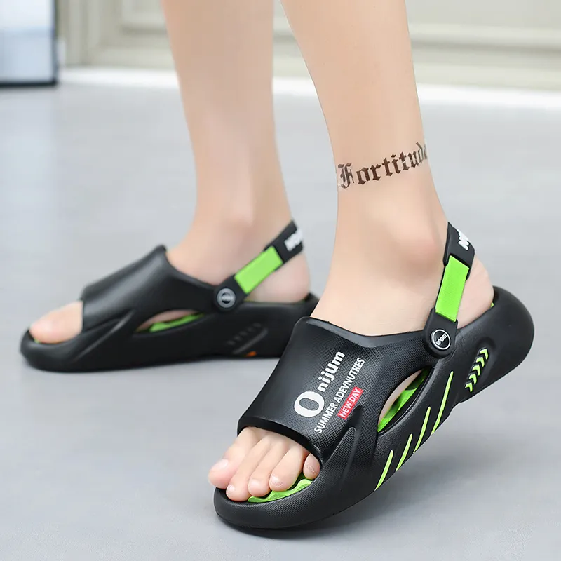 NANJIREN EVA Slip Resistant Abrasion Resistant Cushioning Slide Slippers Unisex-6