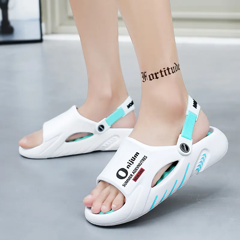 NANJIREN EVA Slip Resistant Abrasion Resistant Cushioning Slide Slippers Unisex-2