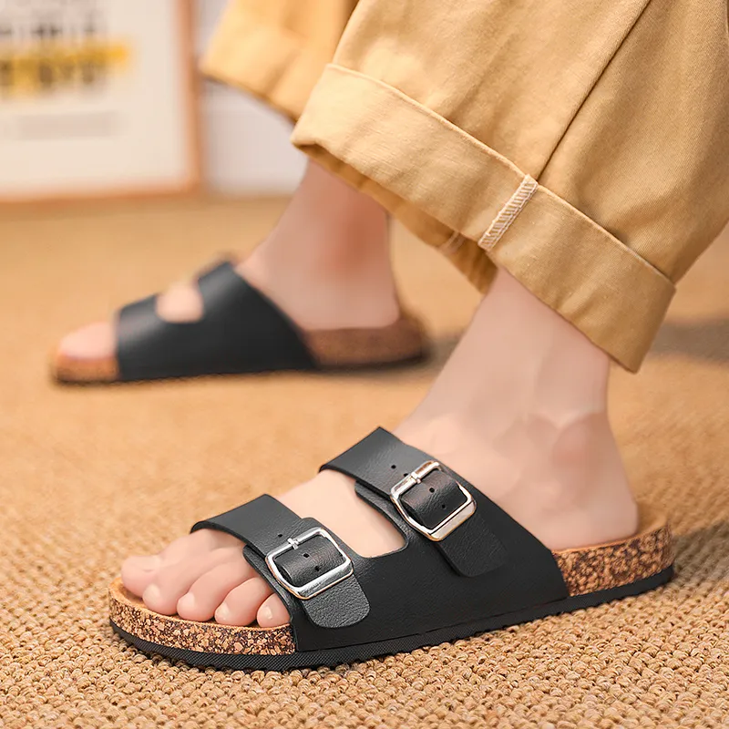 NANJIREN Slip Resistant Abrasion Resistant Cushioning Slide Slippers Unisex-10