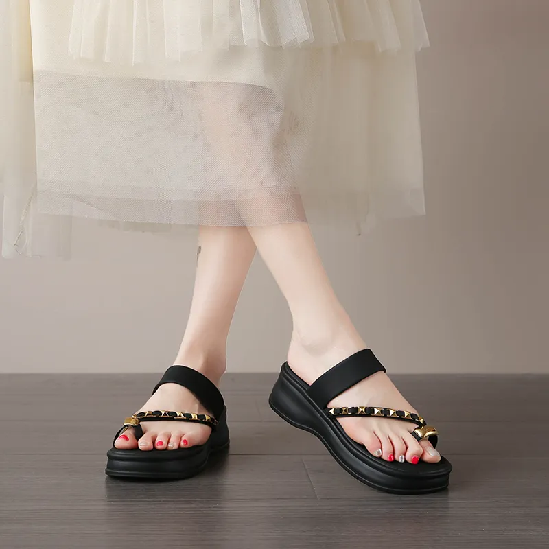 NANJIREN Abrasion Resistant Slip Resistant Slide Slippers Women's-9
