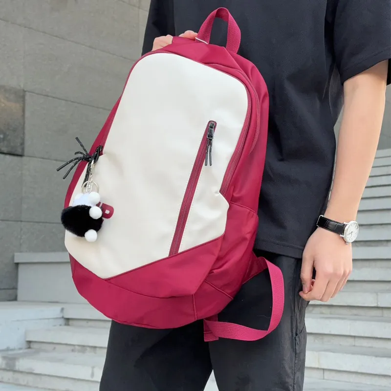 SEM/R Fabric Travel Backpack Large Size Unisex Multicolor-6